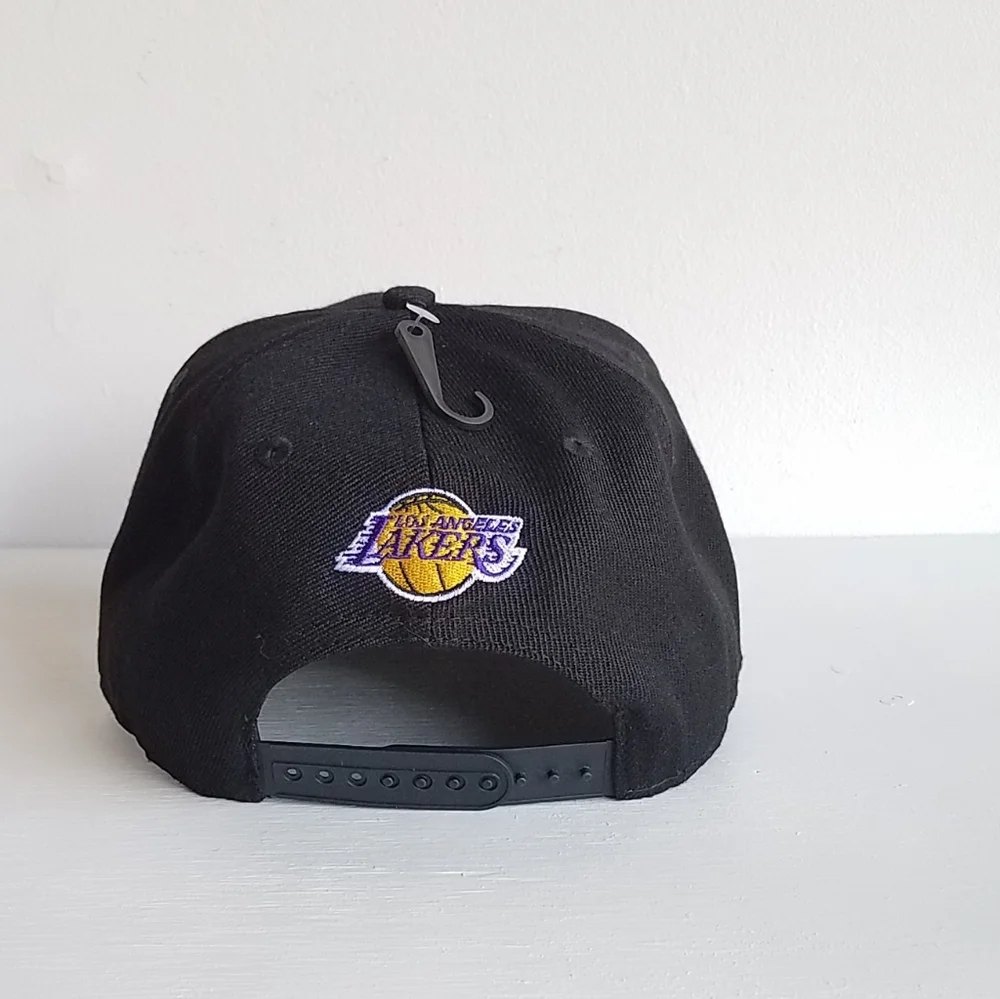 Lakers NBA Official Bricked Snapback Basketball Cap